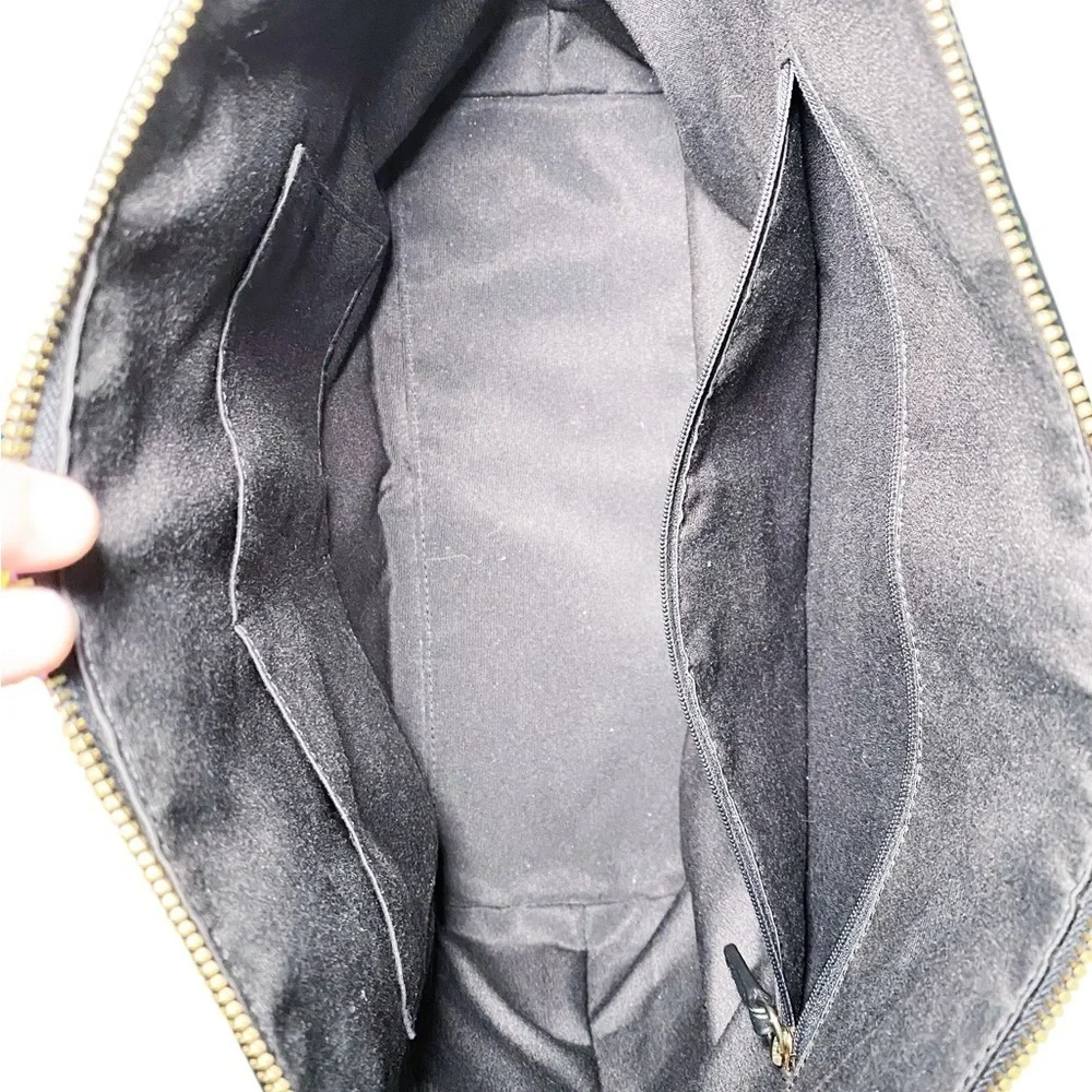 Coach Gallery Tote in Black Crossgrain Leather